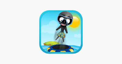 Stickman Water Trampoline Image