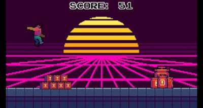 Synthwave Runner Image