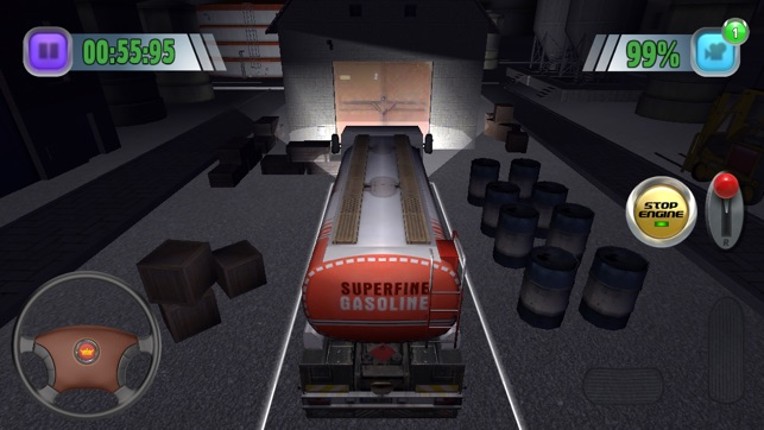 TruckSim: 3D Night Parking Simulator Image