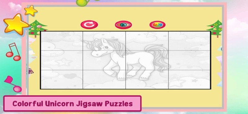 Unicorn Coloring Games Kids Image