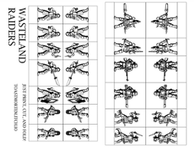 Wasteland Skirmish - Paper Minis Image