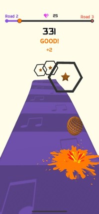 Crazy Rubber Ball Jump screenshot