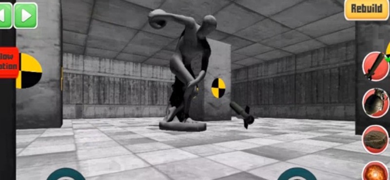 Destroy it all 3d physics game screenshot