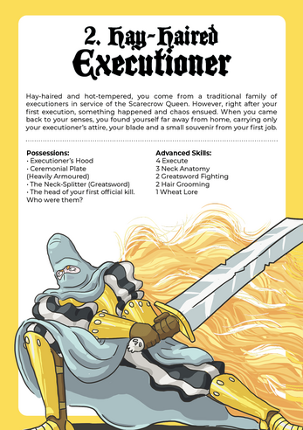 Friends in Striped Clothes and Shiny Armours Image