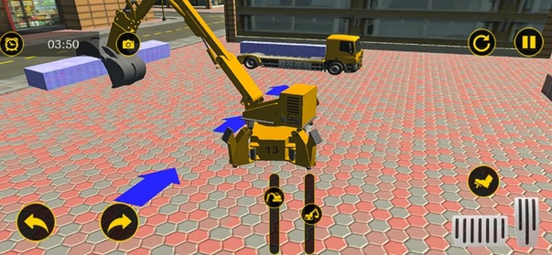 Futuristic Excavator Simulator screenshot