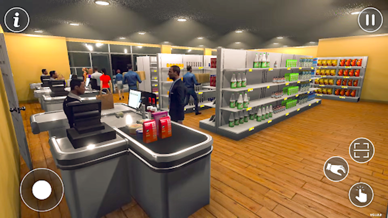 Supermarket Cashier Games 3D screenshot