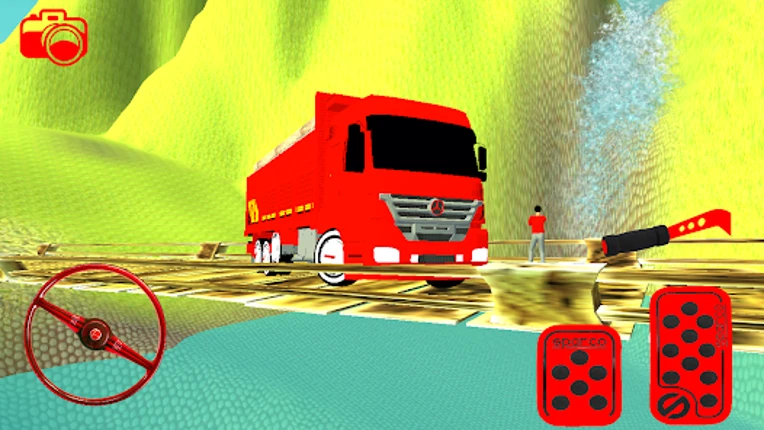 Log Delivery simulator screenshot
