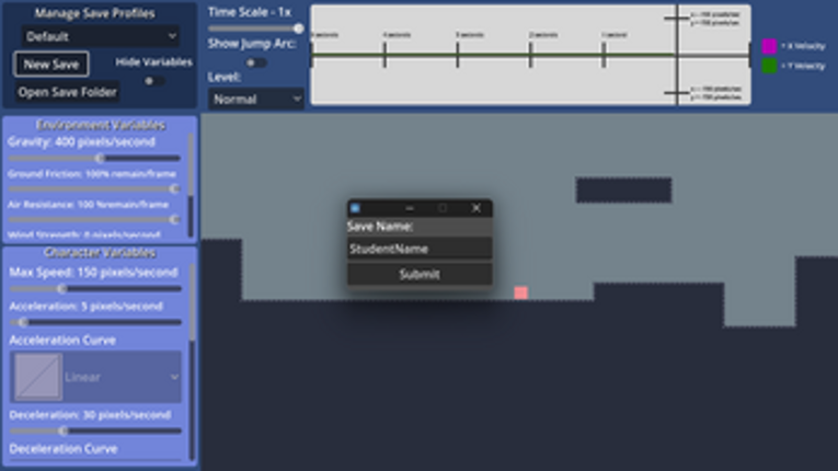Game Feel Simulator screenshot