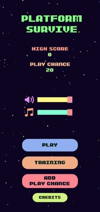 Platform Survive screenshot