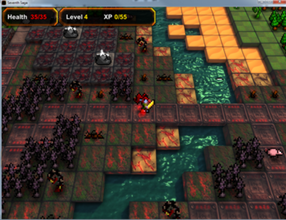 Seventh Saga (7DRL) screenshot