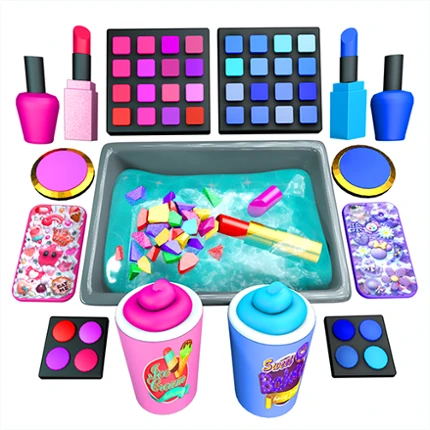 Makeup Slime Fidget Toys Games Image