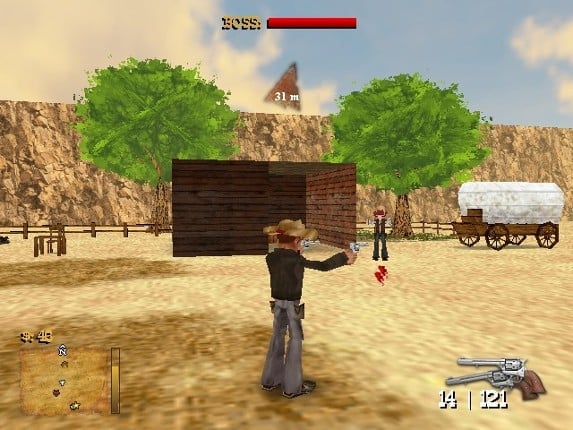 Guns and Spurs 3D screenshot