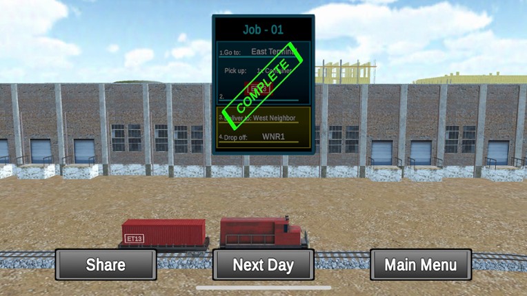 Railroad Logistics Challenge screenshot