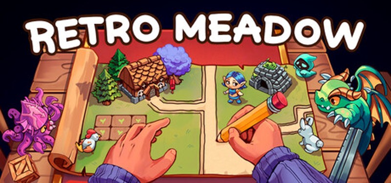 Retro Meadow Image
