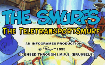 The Teletransport Smurf Image