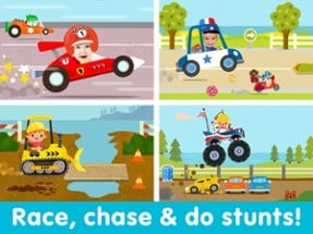 Toddler Car Puzzle Game &amp; Race Image