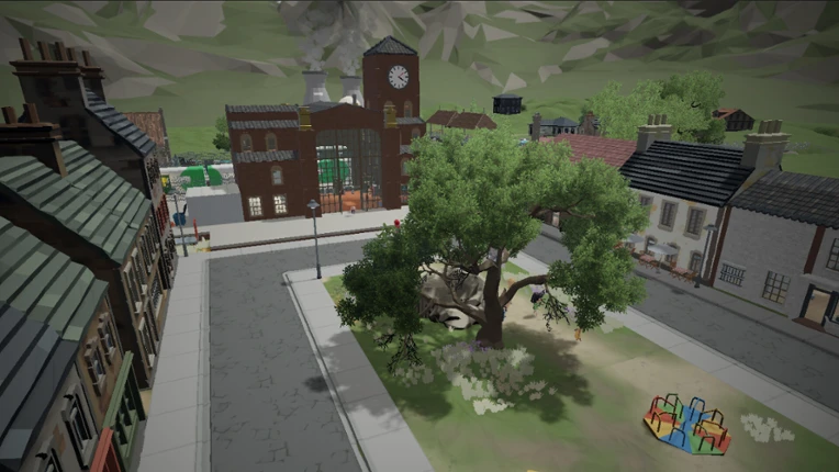 Train Station Shopkeeper Image
