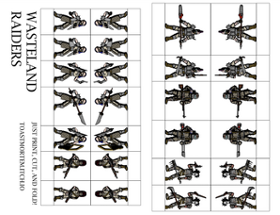 Wasteland Skirmish - Paper Minis Image