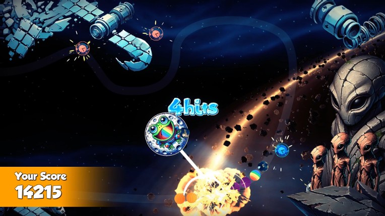 Zumba - Galactic Marble Blast screenshot