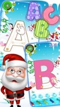 ABC Alphabet Tracing Letters Family For Christmas Image