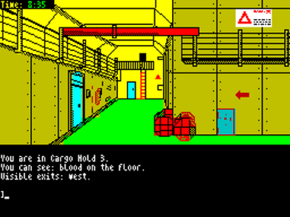 Alien English translation/hack screenshot