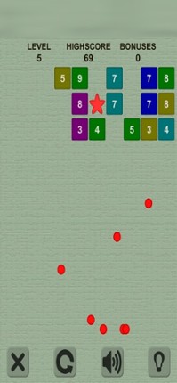 Balls and Bricks screenshot