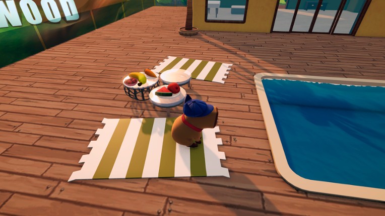 Capybara Hot Tub screenshot