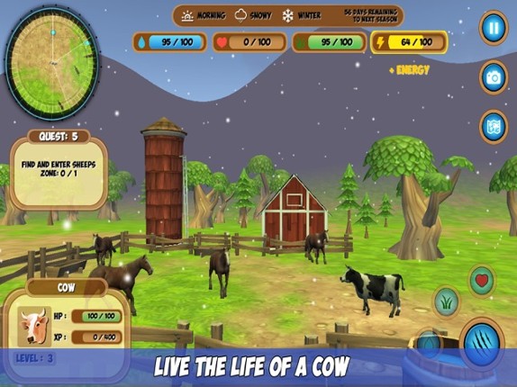 Cow Simulator screenshot