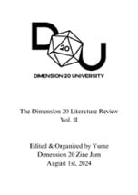 Dimension 20 Literature Review: Vol. II Image