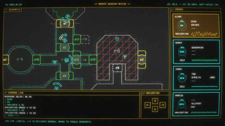 Duskers 2.0 screenshot