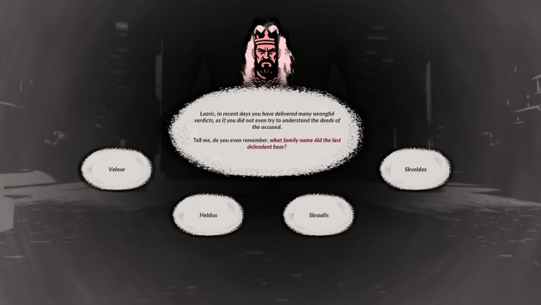 Evil Advisor Verdict screenshot