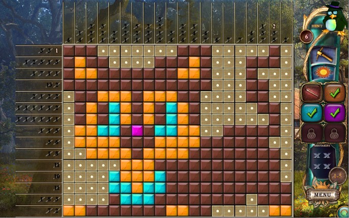 Fantasy Mosaics 16: Six Colors in Wonderland screenshot