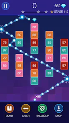 Bricks Breaker - Glow Balls screenshot