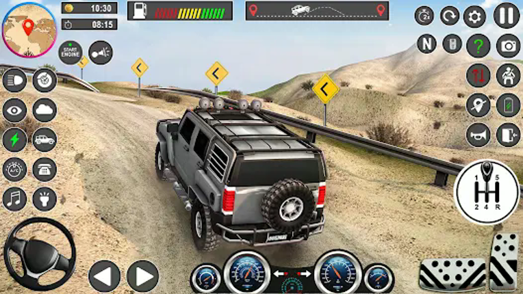 Offroad Car Driving Jeep Games screenshot