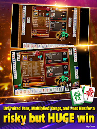 Mahjong 3Players (English) screenshot