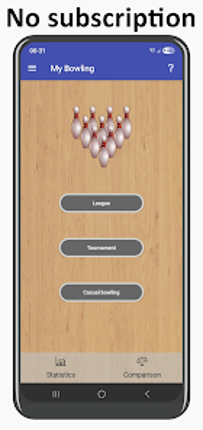 My Bowling Scoreboard screenshot