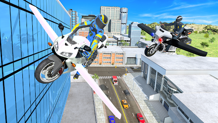 Flying Motorbike Simulator screenshot