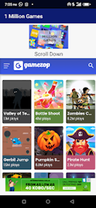 1 Million Games screenshot