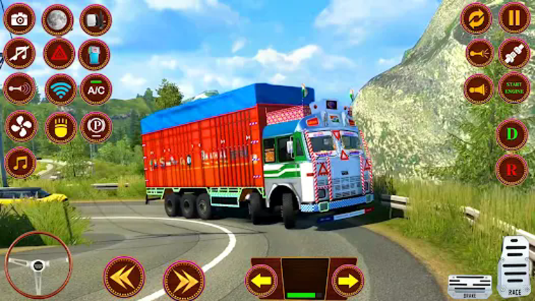 Indian Truck Offroad Cargo 3D screenshot