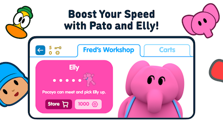 Pocoyo Run & Fun: Cartoon Jump Image