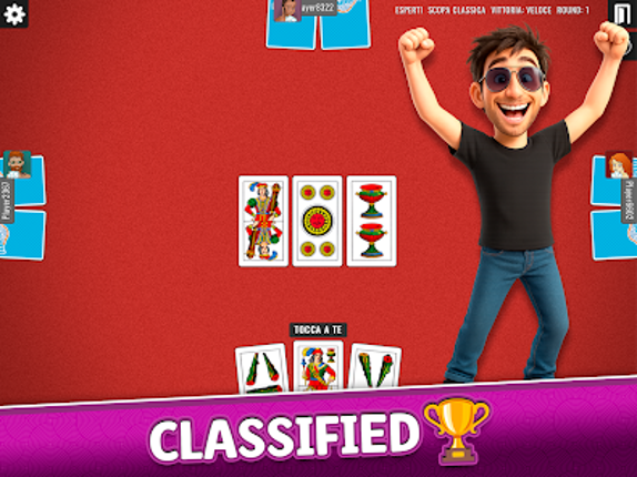 Scopa Più Online screenshot