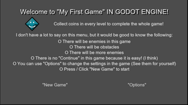 1st Game In Godot! (CANCELLED) Image