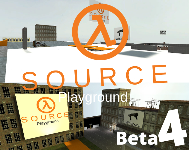 Games like Source Playground Beta 4! (Half Life 2 Map)