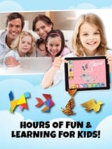 Kids Learning Puzzles: Birds, Tangram Playground Image