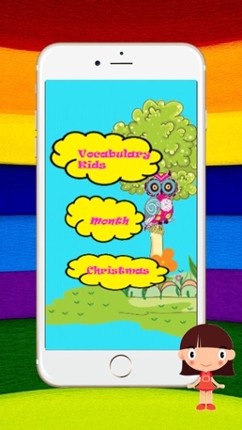Learn English Vocabulary Month And Christmas : Game Education For Kids Free!! Image