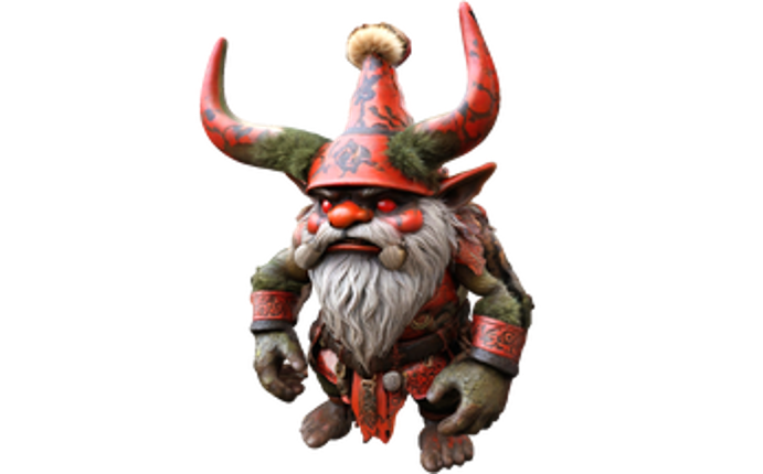 Legends of the Horned Guardians 3D Model screenshot