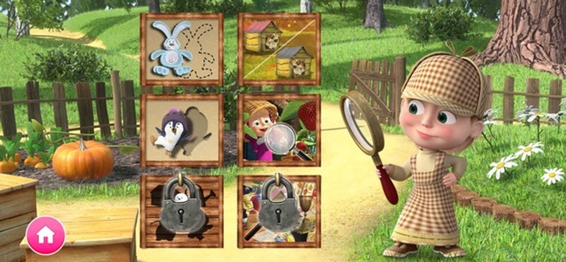 Masha and the Bear Games screenshot