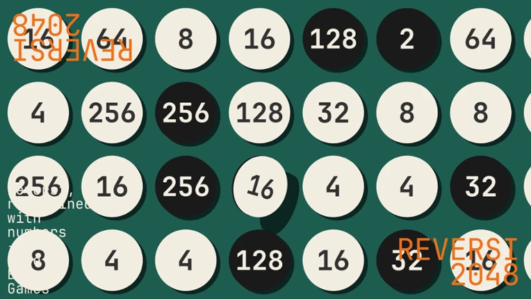 Reversi2048 screenshot