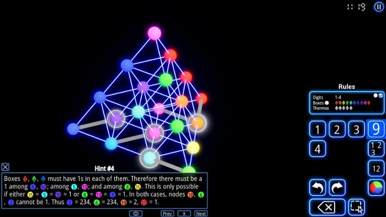 Sudoku Topology screenshot