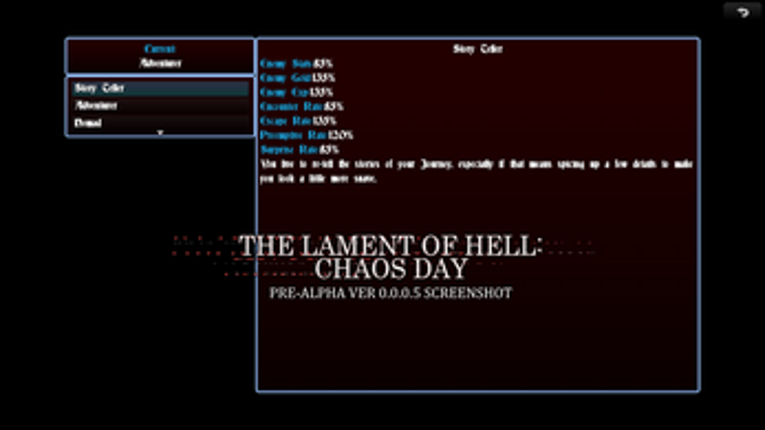 The Lament of Hell: Chaos Day (Alpha Demo) Image